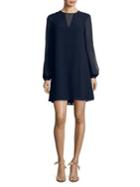 Vince Camuto Split Sleeve A-line Float Dress