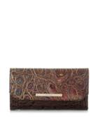 Brahmin Duxbury Leather Trifold Wallet