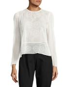 Tracy Reese Embroidered Blouse