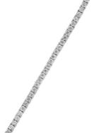 Effy Pave Classica Diamond And 14k White Gold Bracelet