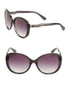 Diane Von Furstenberg Alice 57mm Oval Sunglasses