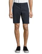 French Connection Solid Cotton Shorts
