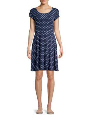 Michael Michael Kors Polka Dot A-line Dress