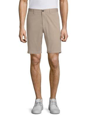 Theory Garment-washed Zaine Shorts