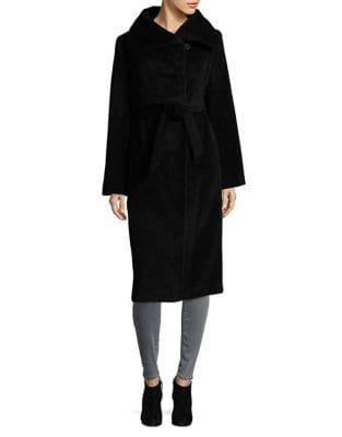 Jones New York Self-tie Long Coat