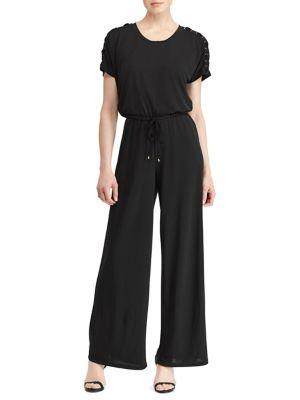 Lauren Ralph Lauren Petite Petite Jersey Wide-leg Jumpsuit