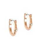 Lucky Brand Rose Goldtone Mini Hoop Earrings