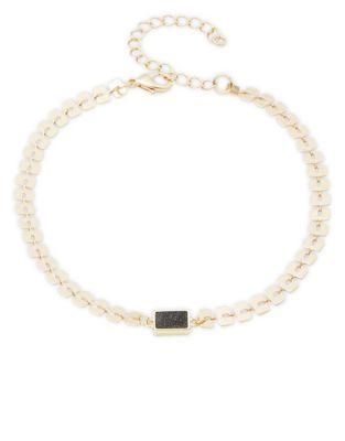 Design Lab Lord & Taylor Linked Choker Necklace