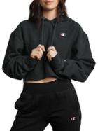 Champion Reverse Weave Cut-off Cropped Hoodie