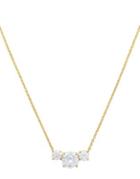 Jessica Simpson Crystal Pendant Necklace