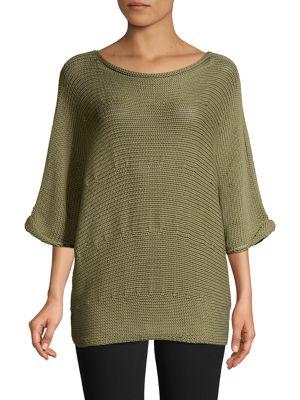 Tommy Bahama Drop-shoulder Longline Sweater