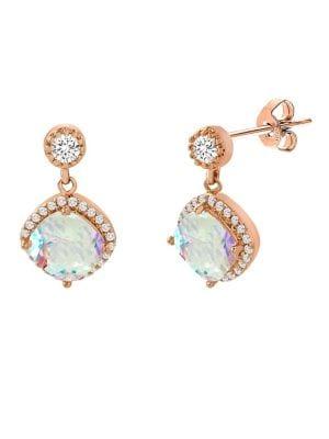 Lord & Taylor Aurore Boreale Crystal Drop Earrings