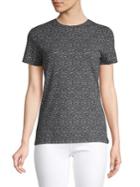 Lord And Taylor Separates Scatter-print Stretch Tee