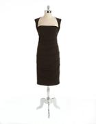 Nicole Miller Sleeveless Sheath Dress