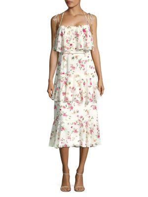 Wayf Floral Layered Dress