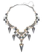 Goddess Swarovski Crystal Jagged Edge Necklace