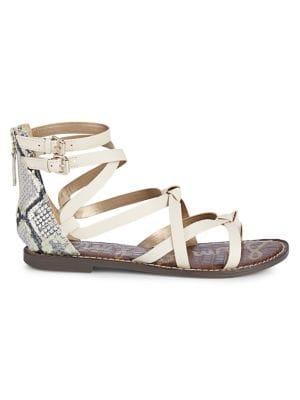 Sam Edelman Gaton Leather Strappy Sandals