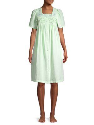 Miss Elaine Button Front Night Dress