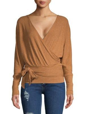 Free People Coast Wrap Top