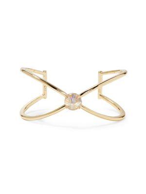 Vince Camuto Faceted Crystal Cuff Bracelet