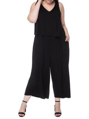 Bobeau Plus Vicky Knit Jumpsuit