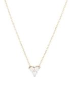 Adina Reyter 14k Yellow Gold & 0.09 Tcw White Diamond Cluster Necklace