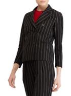 Polo Ralph Lauren Pinstriped Double-breasted Blazer