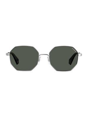 Polaroid 53mm Geometric Sunglasses
