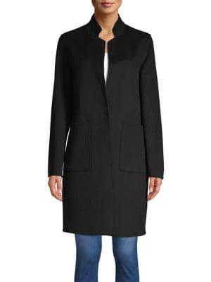 Jones New York Stand Collar Walker Coat