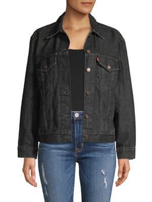 Levi's Fringe-trimmed Denim Jacket