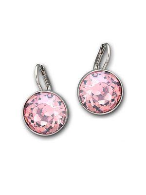 Swarovski Bella Rose Crystal Mini Drop Earrings
