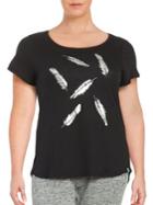 Marc New York Performance Roundneck Feather Tee