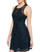 Guess Lace Fit-&-flare Dress
