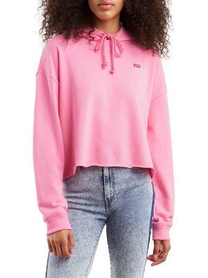 Levi's Raw-cut Cropped Hoodie