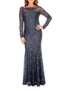 Decode 1.8 Embroidered Mermaid Gown