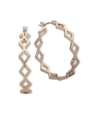 Ivanka Trump Geometric Hoop Earrings