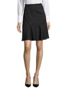 Calvin Klein Petite Colorblock Fit-and-flare Skirt