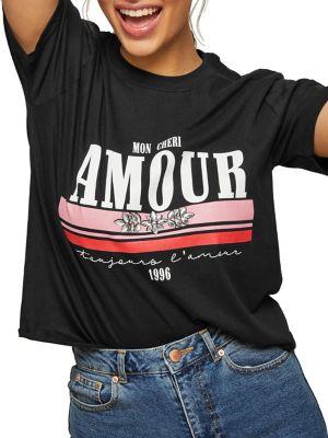 Miss Selfridge Gem Amour Cotton Tee