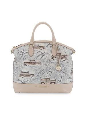 Brahmin Copa Cabana Duxbury Leather Satchel