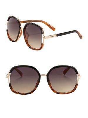 Jessica Simpson 60mm Square Sunglasses