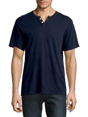 Joe's Jeans Wintz Short-sleeve Cotton Henley