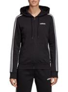 Adidas Full-zip Cotton-blend Fleece Hoodies