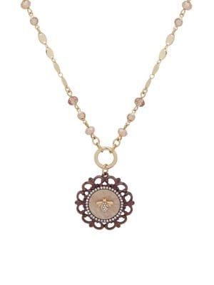 Lonna & Lilly Convertible Beaded Crystal Pendant Necklace