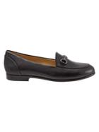 Trotters Anice Hardware-bit Leather Loafers
