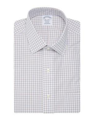 Brooks Brothers Red Fleece Checkered Button-down Shirt