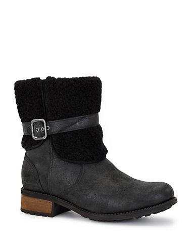 Ugg Blayre Ii Shearling Cuff Suede Boots