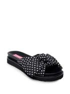 Betsey Johnson June Fabric Sandal Slides