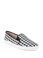 Anne Klein Zandrie Gingham Slip-on Sneakers