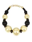 Robert Lee Morris Soho Beaded Collar Necklace