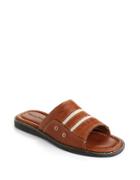 Tommy Bahama Anchors Away Leather Slide Sandals